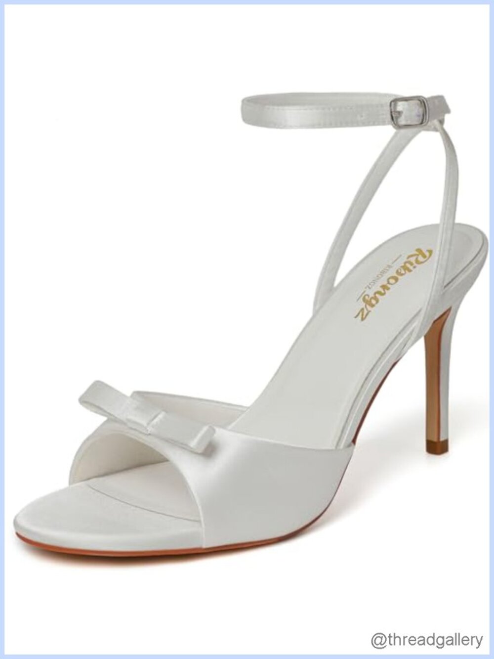 Women's Satin Kitten Heel Mule Sandals Square Peep Toe Ankle Strap Dressy Heels